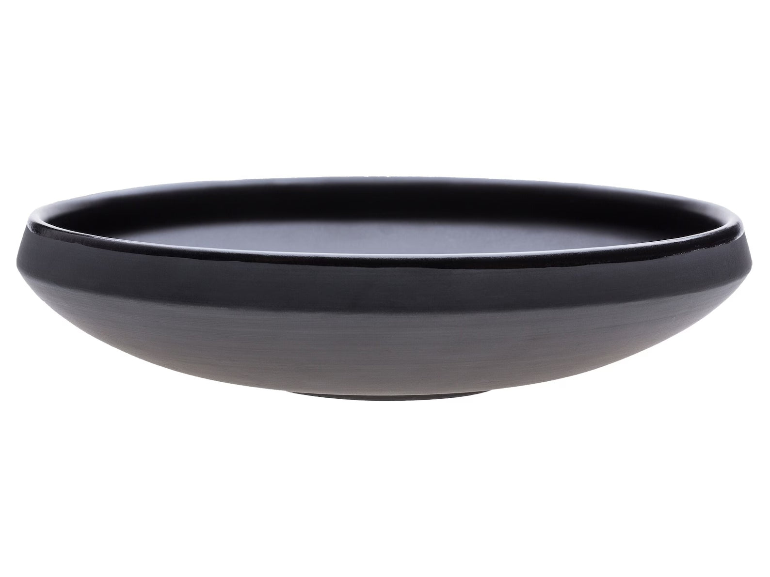 Handmade Matte Black Dinnerware for Big pasta or ramen bowl